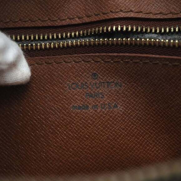 LOUIS VUITTON Monogram Marly Dragonne GM M51825 Handbag in Brown Coated Canva... - Picture 10 of 11